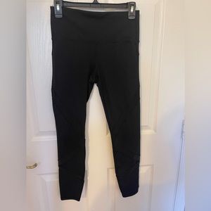 GAP Black Legging with Mesh Detailing